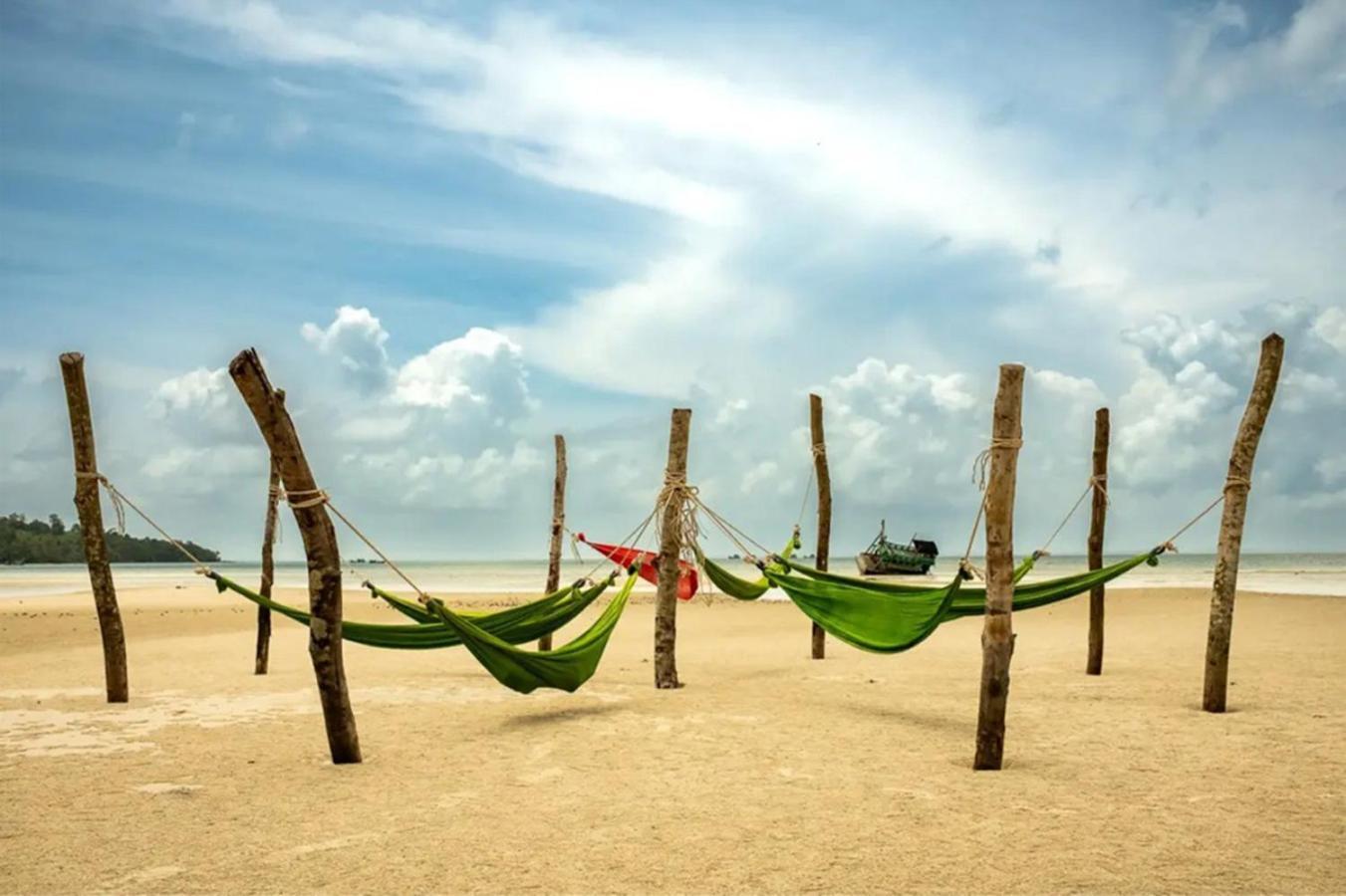 Palm Beach Bungalow Resort Prek Svay Village Екстер'єр фото