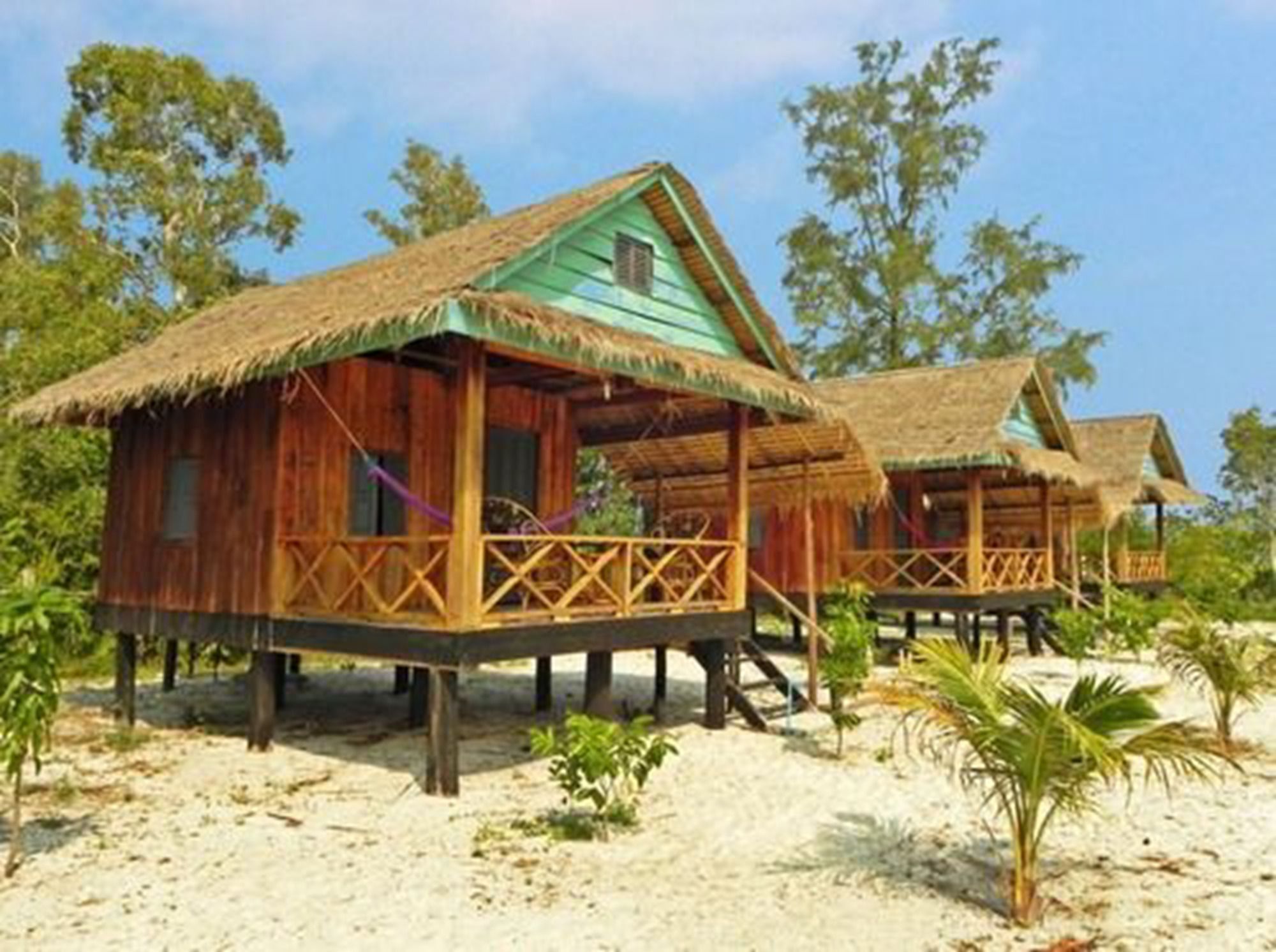 Palm Beach Bungalow Resort Prek Svay Village Екстер'єр фото